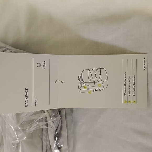 All In Motion Gray Backpack - Picture 3 of 4